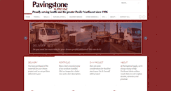 Desktop Screenshot of pavingstonesupply.com